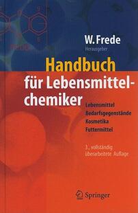 【预售】Handbuch Fur Lebensmittelchemiker: Lebensmittel