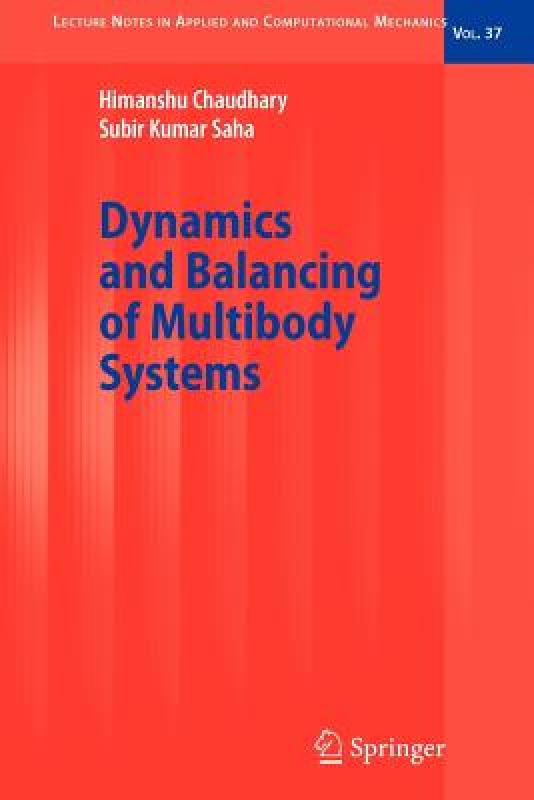 【预售】Dynamics and Balancing of Multibody Systems