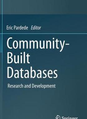 【预售】Community-Built Databases: Research and Development