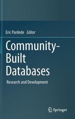 【预售】Community-Built Databases: Research and Development