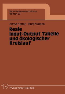 【预售】Reale Input-Output Tabelle Und Okologischer