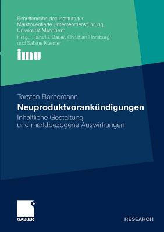 【预售】Neuproduktvorankundigungen: Inhaltliche Gestaltung