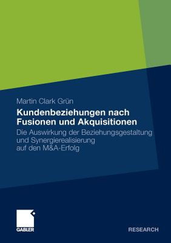 【预售】Kundenbeziehungen Nach Fusionen Und Akquisitionen:
