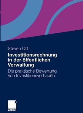 【预售】Investitionsrechnung in Der Offentlichen Verwaltung: