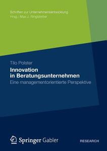 【预售】Innovation in Beratungsunternehmen: Eine