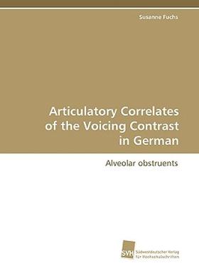 【预售】Articulatory Correlates of the Voicing Contrast