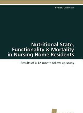 【预售】Nutritional State, Functionality & Mortality in
