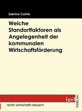 【预售】Weiche Standortfaktoren ALS Angelegenheit Der