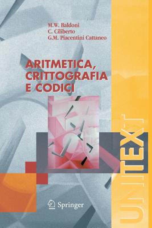 【预售】Aritmetica, Crittografia E Codici