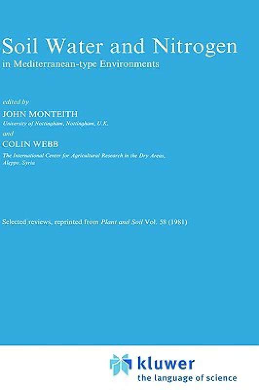 【预售】soil, water and nitrogen: in mediterranean-type