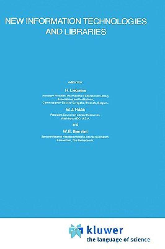 【预售】New Information Technologies and Libraries: