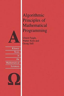 【预售】Algorithmic Principles of Mathematical Programming