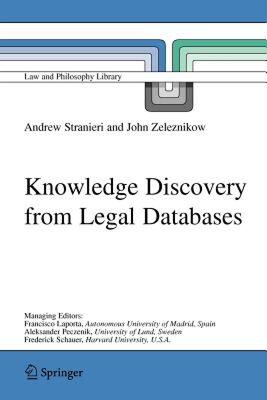 【预售】Knowledge Discovery from Legal Databases