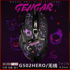 适用罗技G502防滑贴防汗g502hero防滑贴纸g502无线鼠标定制吸汗贴