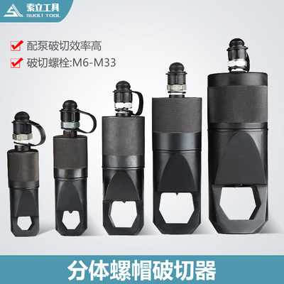 分体式液压hhq生锈螺帽破开器