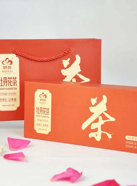 牡丹花茶伴手礼牡丹花茶