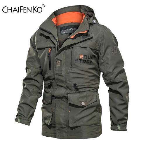 Men Outdoor Jacket Spring Autumn New Hooded Casual Jacket Me