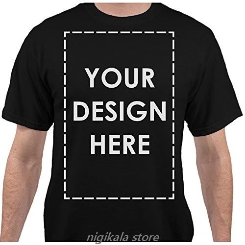 Add Your Own Custom Text Name Personalized Message  Men's T