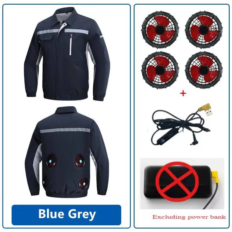 New Air Conditioning Clothes Fan Clothes Cooling Work Clothe