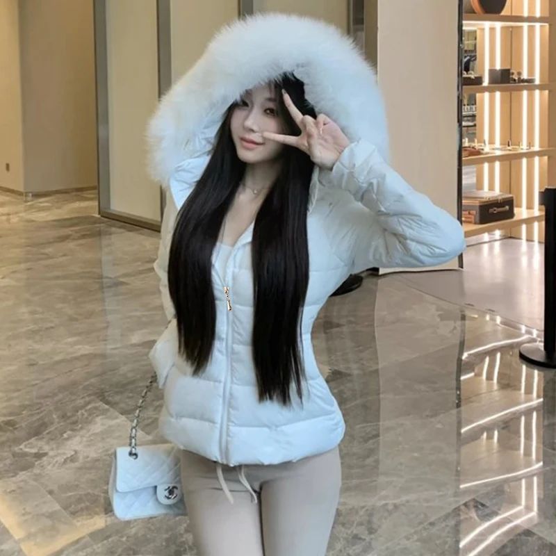 Causal Ladies Padded Jacket Short Coat 2024 Autumn Winter Wa