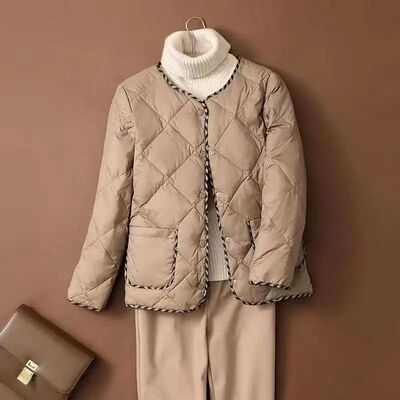 2024 New Autumn Winter Women Short Down Cotton Jacket Women