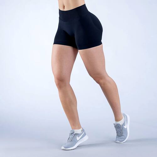 One piece of three waisted pleated low rise fitness seamless