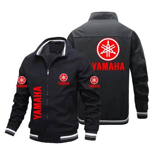 2025 New Summer Men's Yamaha Logo Printed Custom Jacket Fash