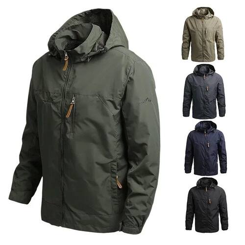 Autumn Winter Windbreaker Male Waterproof Field Jackets Hiki
