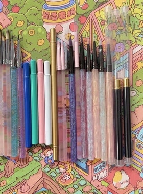 宝藏湾【勾线笔合集】专业极细勾线笔油画笔勾线涂色笔美术用丙烯