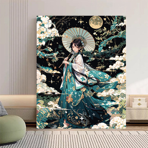 宝藏湾数字油画高还原42色