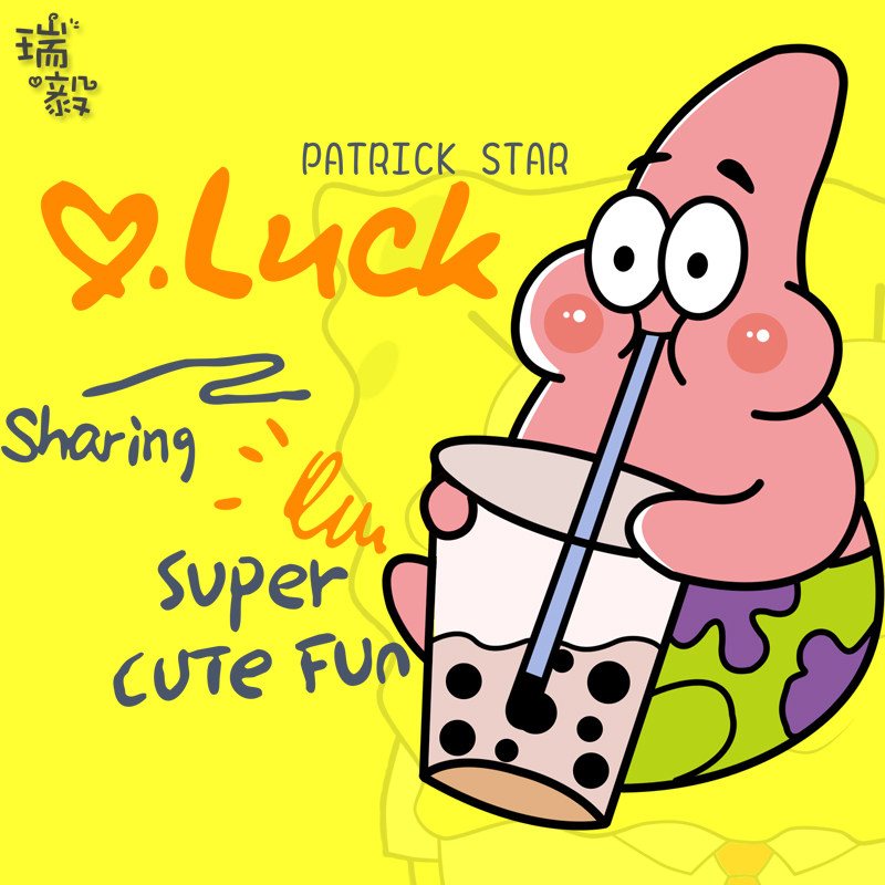 海绵宝宝派大星动漫短袖t恤衫男女大中小儿童装学生200克纯棉半袖