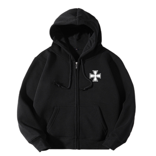 德意志二帝国German普鲁士德国开衫卫衣男女儿童装学生款拉链外套