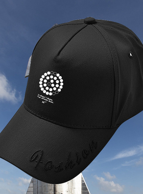 SpaceX Starship马斯克同款周边棒球帽子男女儿童装款防晒鸭舌帽