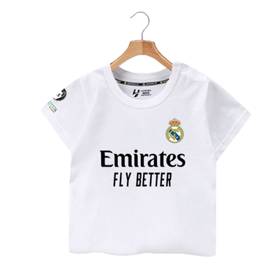 24-25皇马队服姆巴佩足球迷T恤