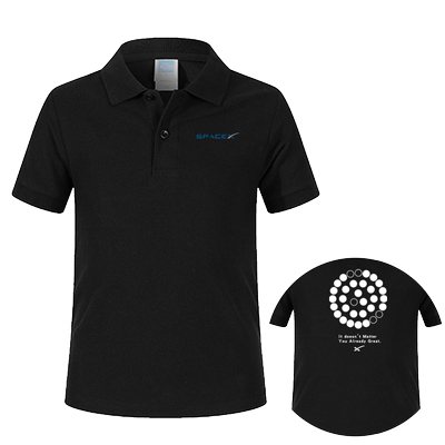 SpaceXStarship星舰发射POLO衫