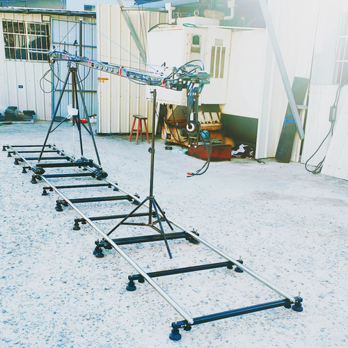 摄影滑轨专业影视拍摄dolly轨道铝合金不锈钢可无限延长轨道车