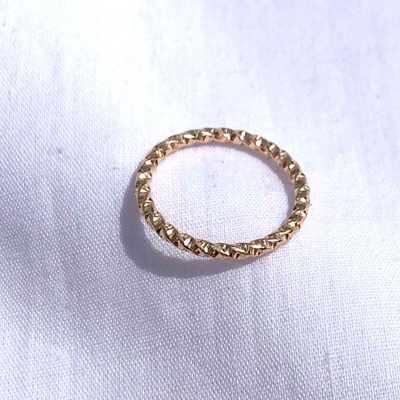 山东青岛外贸流行饰品欧美原单新款时尚质感个性磨砂珍珠精品戒指