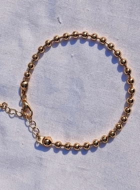 青岛外贸流行饰品欧美原单正品质感气质豆豆链个性热卖精品手链女