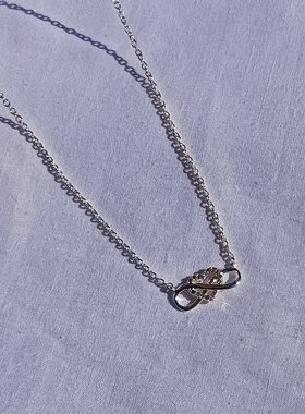 青岛外贸流行饰品欧美原单正品质感锆石爱心个性热卖精品项链