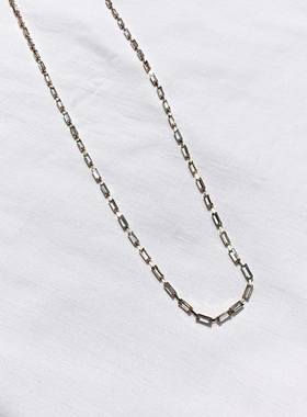 青岛外贸流行饰品欧美原单正品个性小众宝石链气质热卖铜精品项链