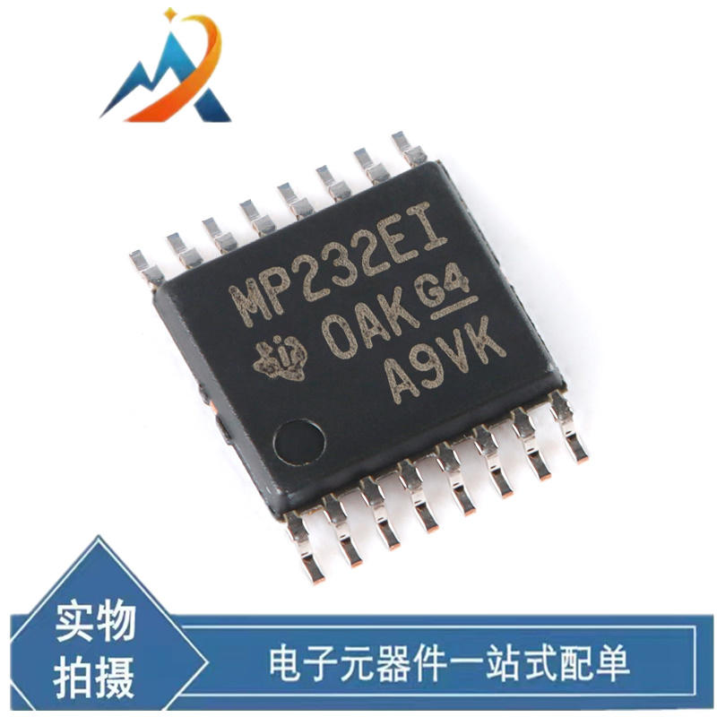 MAX3232EIPWR TSSOP-16 RS-232线路驱动器/接收器IC芯片 原装现货