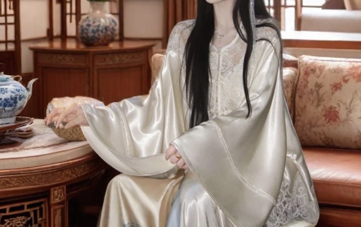 【金阙棠梨】新中式定制绣花重工珠绣拼接套装女