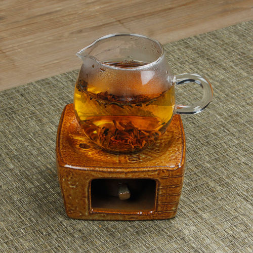 粗陶复古温茶炉公道杯保温
