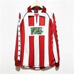 thumbnail for 1999-01 R.edStarBelgrad home long retro jerseyID：1123155906