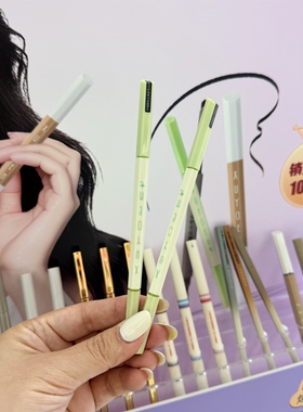 夕缘精绘立体眉笔Y020防水防汗眉笔持妆不晕染显色新手好画灰黑色