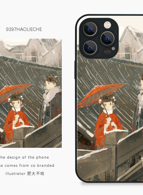 9397肥大不咕正版插画手机壳适用于苹果17Promax16Promax15pro14华为p50p60p70promate60Pro小米13vivooppo