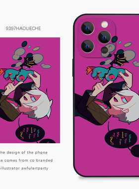 9397号列车x插画师：awfulartparty联名2正版手机壳适用于苹果17Promax16Promax15华为p60p70小米17vivooppo