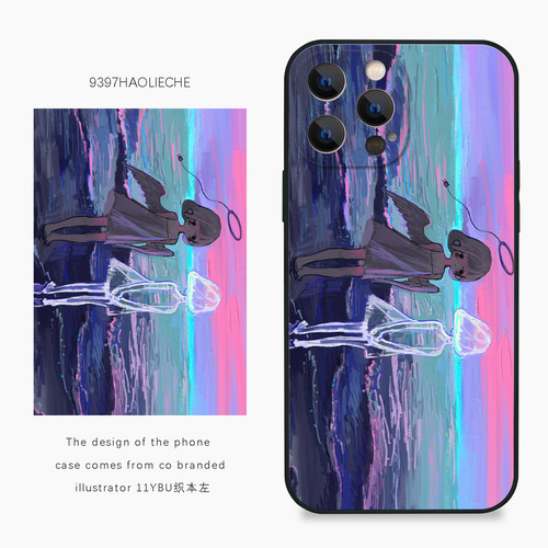 9397号列车x插画师：11YBU织本左联名10正版手机壳适用于苹果17Promax16Promax15华为p60p70小米17vivooppo