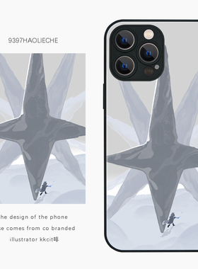 9397 kkcit 正版原创插画手机壳适用于苹果17Promax16Promax15pro14华为p50p60p70promate60Pro小米17vivoop