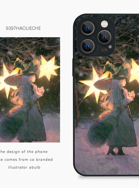 9397号列车插画师 a_bulb 联名款3手机壳适用于苹果17Promax16Promax15华为p60p70promate60小米17vivooppo